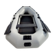Надувная двухместная лодка ПВХ Avalon А260 / 2,6 м / 2-х местный / гребной / рельсовый настил / передвижные сиденья / ⌀36 см / Белый - изображение 3