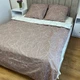 Постельное белье Soft двуспальное 180х220 см нюдовое абстракция - изображение 5