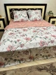 Комплект постельного белья Бязь 100% хлопок Двуспальный 180×220 см Цветочный принт - изображение 2