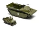 Збірна модель 1:76 транспортер Buffalo & Willys MB Jeep Airfix A02302V - изображение 4