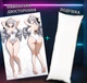 Дакімакура 150х50см Броня Зайчик Хонкай Імпакт Bronya Honkai Impact 3rd Подушка з наволочкою двостороння - зображення 2