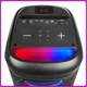 Портативная Bluetooth колонка 2х6.5" с 2 беспроводными микрофонами и LED подсветкой ZXX-5505 40W - изображение 4
