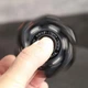 EDC Фиджет игрушка спинер раскладной магнитный Турбогравир Fidget Toy антистресс офисный слайдер (черный) - изображение 6