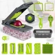 Многофункциональная овощерезка Veggie Slicer KA808 14 в 1 | Ручной кухонный комбайн, измельчитель и терка - изображение 2