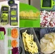 Многофункциональная овощерезка Veggie Slicer KA808 14 в 1 | Ручной кухонный комбайн, измельчитель и терка - изображение 4