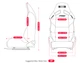 Крісло Next Level Racing PRS1 Performance Reclining NLR-E057 (9359668000824) - зображення 8
