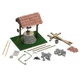 Керамический Конструктор из мини-кирпичек Medieval well. Крышница - изображение 4