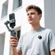 Беспроводной петличный микрофон HOCO L21 Charm всенаправленный с шумоподавлением черный 12.6 г 30×30×21 мм - изображение 3