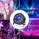 Світлодіодний LED прожектор 18W чорний для сценічного освітлення з диско кулею 130 ° 25 ° - зображення 5