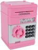 Sejf skarbonka Lean Toys Różowy 570516 (8713219557426) - obraz 1