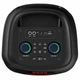 Портативна колонка Bluetooth 40Вт 2х8 дюймів RGB LED з мікрофоном та пультом ZQS8255 чорна - зображення 6