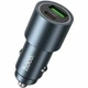 Автомобільний зарядний пристрій 48W з USB та Type-C LED індикатор чорний HOCO Z60 - зображення 3