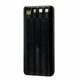 Повербанк 20000mAh із ліхтариком USB Type-C micro USB чорний iDragon KP-20 - зображення 4