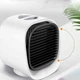 Портативный мини-кондиционер 3 Вт 16.6x14.5x15.2 см USB белый для охлаждения увлажнения воздуха M201 - изображение 8