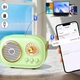 Детское караоке колонка с 2 микрофонами 3 Вт Bluetooth USB розовая для вечеринок и концертов - изображение 5