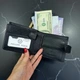 Чоловічий шкіряний гаманець у коробці Philipp Plein люкс якість, портмоне натуральна шкіра Філіп Плеїн ( 17063 ) - изображение 3