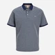 Поло длинное мужское Jack & Jones 12292225 4XL Maritime Blue (5715869835902) - изображение 7