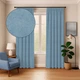 Штора ArtTextil Микровелюр 250×270 см 1шт, голубовато-сизая №30 - изображение 1