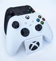 Двойной держатель для геймпадов Xbox с логотипом белый - изображение 1