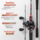 Удилище кастинговое KastKing Glory II Water Drop Reel Морское Комплект - изображение 2