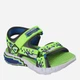 Детские спортивные сандалии для мальчика Skechers 402161L LMBK 32 Зеленые (199252373243) - изображение 2