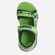 Детские спортивные сандалии для мальчика Skechers 402161L LMBK 32 Зеленые (199252373243) - изображение 5