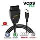 Сканер VCDS 25.3 діагностичний кабель Vag-Com Вася Діагност для Audi, Skoda, VW - зображення 1