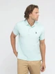 Поло длинное мужское U.S. Polo Assn 113045-9800A(MINT TEA HEATHER) XL Мятное (786662207284) - изображение 1