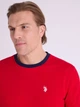 Футболка хлопковая длинная мужская U.S. Polo Assn 11D225-2X00A(Engine Red) XL Красная (786660958102) - изображение 3