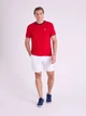 Футболка хлопковая длинная мужская U.S. Polo Assn 11D225-2X00A(Engine Red) XL Красная (786660958102) - изображение 4