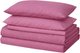 Простынь на резинке MirSon Mikrosatin Premium №17-1608 Heather Rose 180x200x25 см (2200006412021) - изображение 1