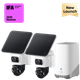 Комплект камер IP EUFY S4 - 2-Cam Kit + HomeBase 3 (Чорний + Білий) - зображення 1