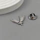 Значок из стали BROCHE брошь бижутерия Птицы Феникс серебристый BRGV115447 - изображение 5