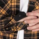 Рубашка "Буревой" Orange/Black (9632), XL - изображение 8