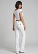Белые демисезонные джинсы Maden Jeans Maden jeans NN-161-584 42 Белый - изображение 6