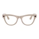 Смарт-очки Ray-Ban Meta Skyler Gen 2 Stand.Shiny Chalky Gray Frame/Clear to Sapphire Transit.Lenses RW4014 6700MF 52-20 - изображение 1