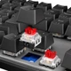 Ігрова клавіатура MEETION MK009Pro, Wired Mechanical keyboard red switch (ukrainian version) black - зображення 6