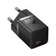 Сітчасте зарядне пристрій Baseus GaN5 Fast Charger(mini) 1C 30W EU чорний CCGN070401 - зображення 3