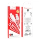 Кабель HOCO Lightning Gratified charging data cable (packaged) X88 |1m, 2.4A| - зображення 2