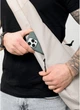 Чоловіча сумка Sambag HOBO WEAVE сіра через плече містка для ноутбука 15.6 дюйма міська 62289 - зображення 9