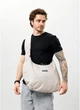 Чоловіча сумка Sambag HOBO WEAVE сіра через плече містка для ноутбука 15.6 дюйма міська 62289 - зображення 13