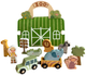 Набір Міні Зоопарк Tooky Toy переносний (TP537) (6976831554873) - зображення 1
