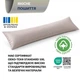 Подушка с наволочкой Дакимакура 40х140 см IDEIA NORDIC COMFORT+, серая - изображение 8