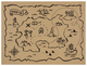 Підкладки паперові PartyDeco Пірати 40 x 30 см (5900779107724) - зображення 1