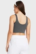 Жіночий сірий топ Meridian Fitted Crop Tank Under Armour XL 1379153-025 - изображение 3