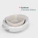 Термоустойчивая тарелка Chicco Warmy Plate, 6м+, цвет пудровый (16000.15) - изображение 6
