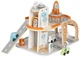 Zestaw drewniany Tooky Toy Kosmiczny Parking (TJ903) (6976831550882) - obraz 1