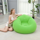 Надувне крісло-пуф Inflatable Sofa / Надувне крісло-мішок 110×110×85 см Зелений HDSYR_436 - зображення 1