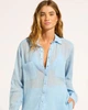 Пляжна сорочка жіноча Seafolly М Блакитний (55428-TO-blue) - зображення 5
