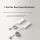 Удлинитель Xiaomi Mijia Power Strip, 4 розетки, 1.8 м, белый - изображение 4